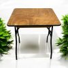 2ft6 Square Varnished Table 2ft6 Square Varnished Table - BE Furniture Sales