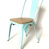 Blue Tolix Chairs