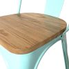 BE-TC3 3 Blue Tolix Chairs