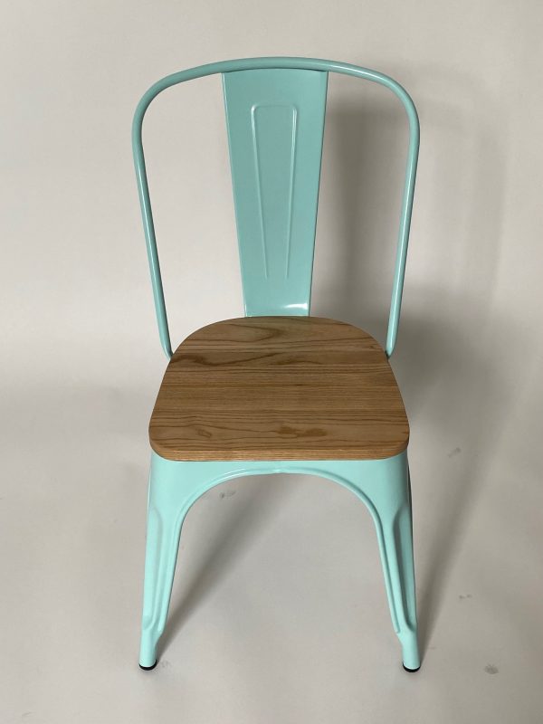 Blue Tolix Chairs