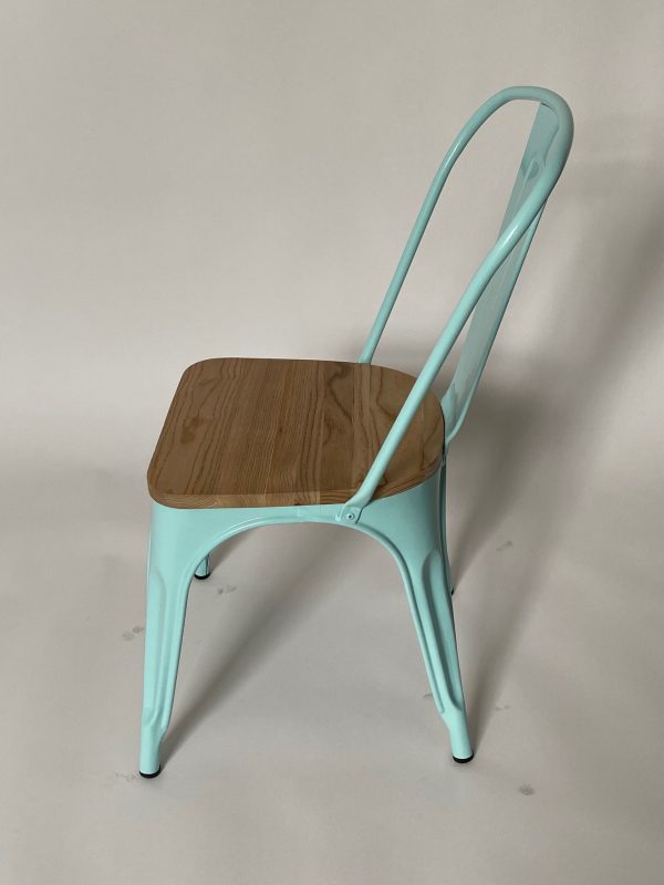 Blue Tolix Chairs
