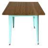 Blue Metal Tolix Table to Buy - BE Furniture Sales