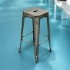 Metal Tolix Bar Stool Metal Tolix Bar Stool - BE Furniture Sales