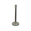Silver Barrier Posts Silver Barrier Posts
