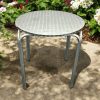 Stacking Aluminium Round Table Stacking Aluminium Round Table - BE Furniture Sales