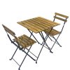 GS-WBS-05 Wooden Bistro Set (1) Wooden Bistro Set
