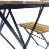 GS-WBS-05 Wooden Bistro Set (5) Wooden Bistro Set