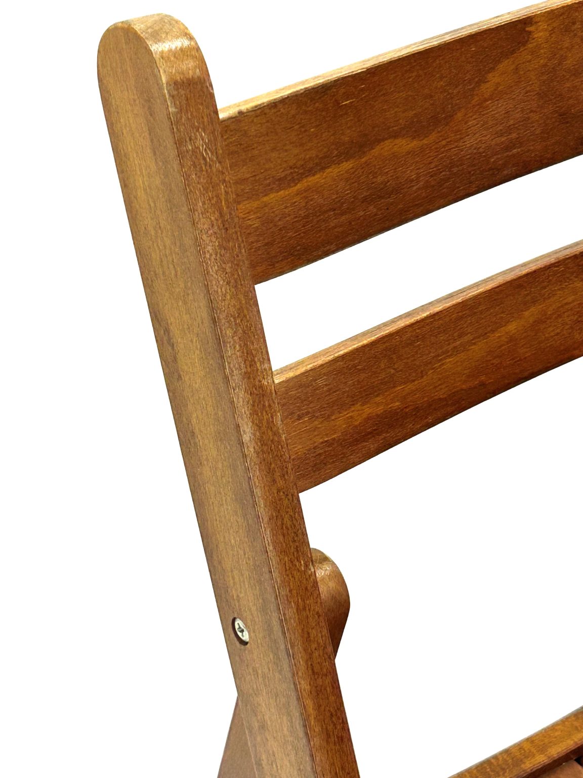 Ex Hire G1 Brown Wooden Folding Chair BE Furniture Sales