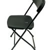 Black Sam 3 Black Folding Chairs