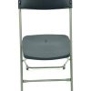 Grey Sam 4 Folding Grey Chairs