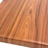 Wood effect square table tops