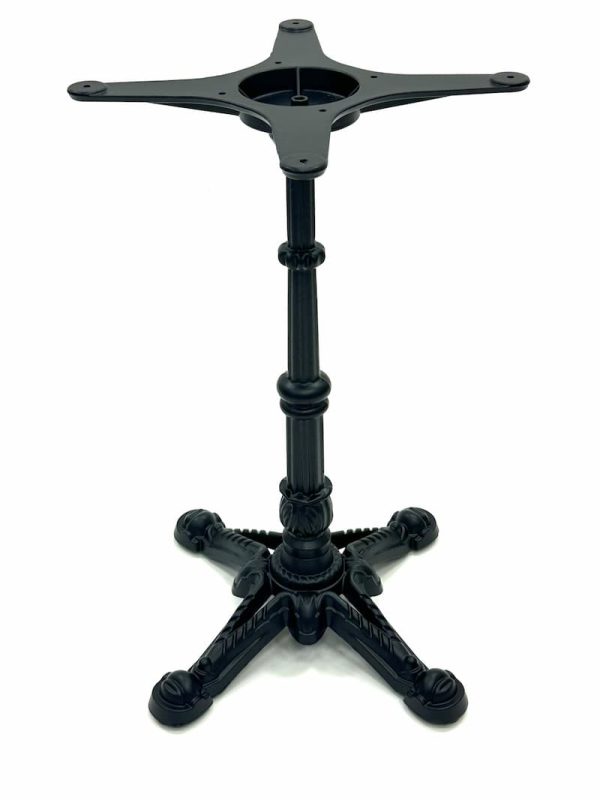 Black Cast Iron Table Base BE Furniture Sales