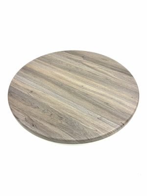 Grey Round Bistro Table Tops - 70cm Dia - BE Furniture Sales