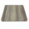 Grey Square Bistro Table Tops - 60cm - BE Furniture Sales