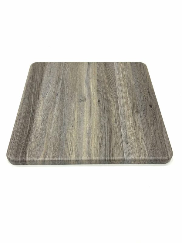 Grey Square Bistro Table Tops 60cm BE Furniture Sales