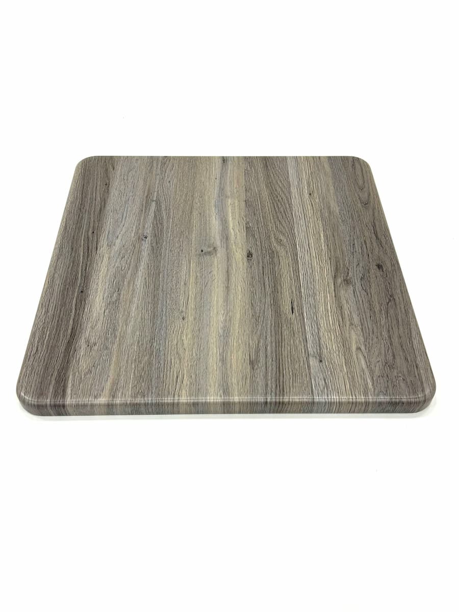 Grey Square Bistro Table Tops 70cm BE Furniture Sales