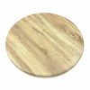Light Wood Effect Round Bistro Table Tops - 70cm Dia - BE Furniture Sales