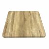 Light Wood Effect Square Bistro Table Tops - 60cm - BE Furniture Sales