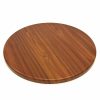Mid Wood Effect Round Bistro Table Tops - 60cm Dia - BE Furniture Sales