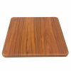 Mid Wood Effect Square Bistro Table Tops - 60cm - BE Furniture Sales