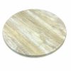 Natural Finish Round Bistro Table Tops - 70cm Dia - BE Furniture Sales