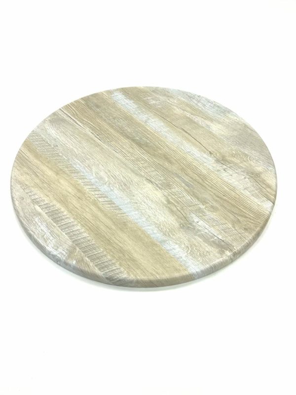 Natural Finish Round Bistro Table Tops - 70cm Dia - BE Furniture Sales