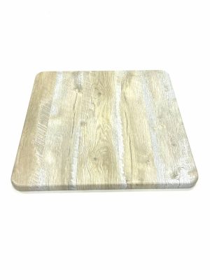 Natural Finish Square Bistro Table Tops - 60cm - BE Furniture Sales