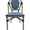 Blue Paris Bistro Chairs