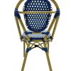 Blue Paris Bistro Chairs
