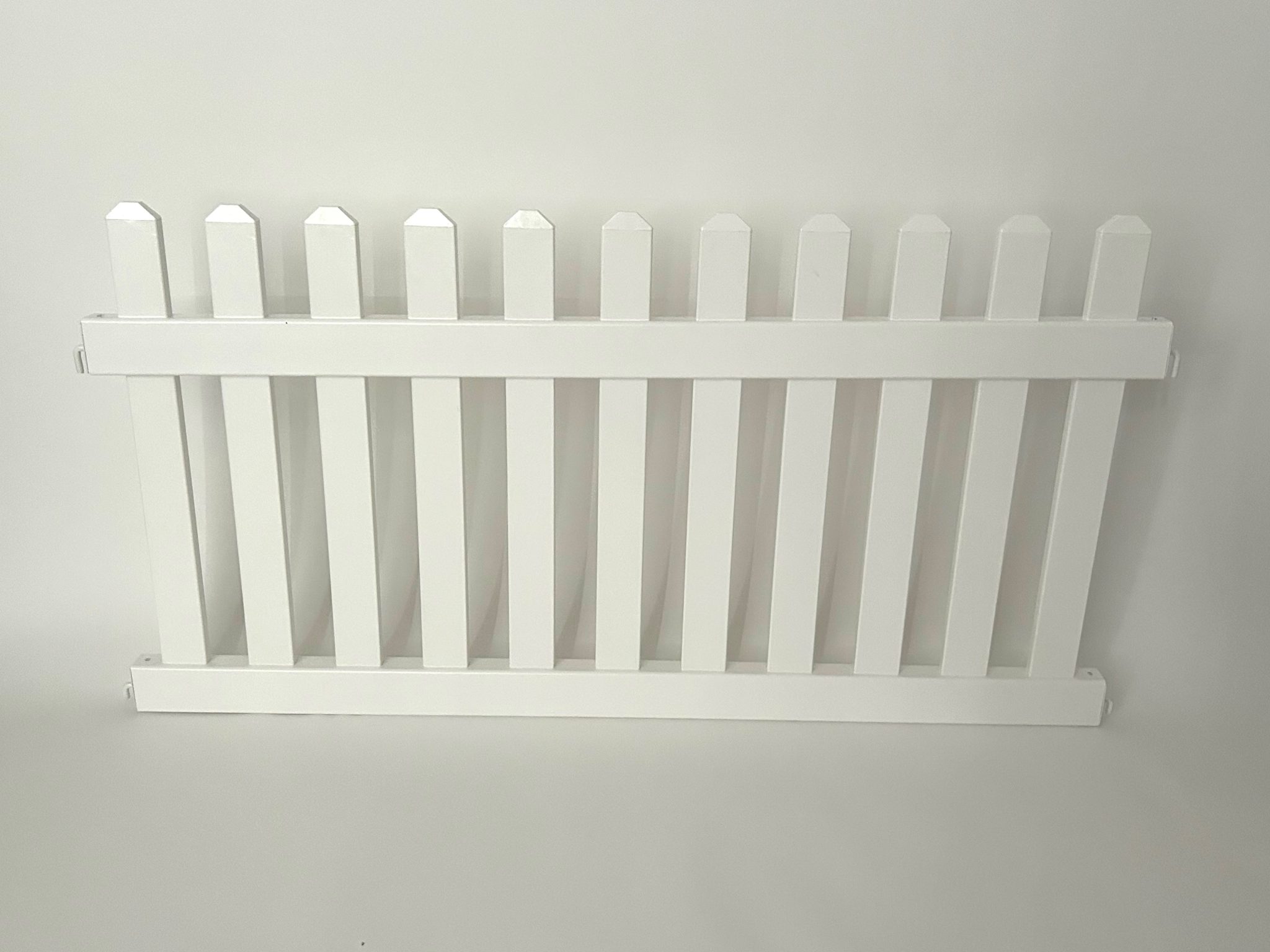 White picket fence Panel for sale from BE Furniture Sales