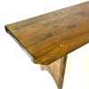 Rustic Wooden Benches