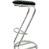 SM-5186 Chrome Cobra Stool 2 Chrome Bar Stools