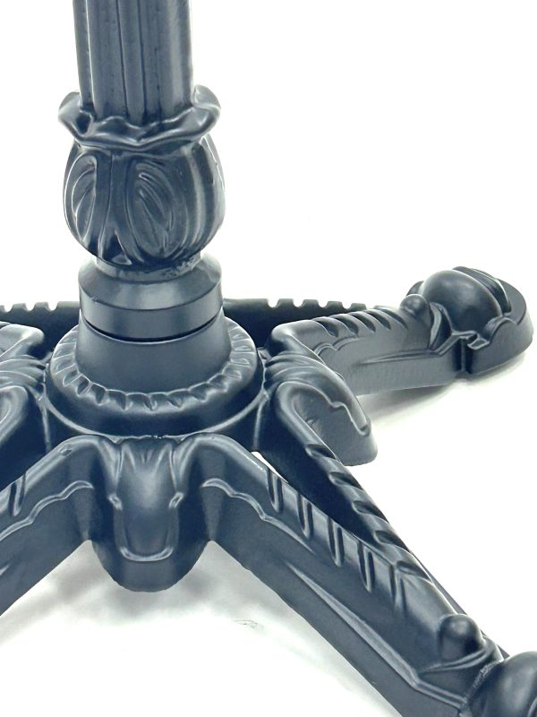 Black Cast Iron Table Base BE Furniture Sales