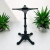 TB009 Base Black Cast Iron Table Base