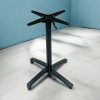 TB052 Base Black Flip Top Table Base