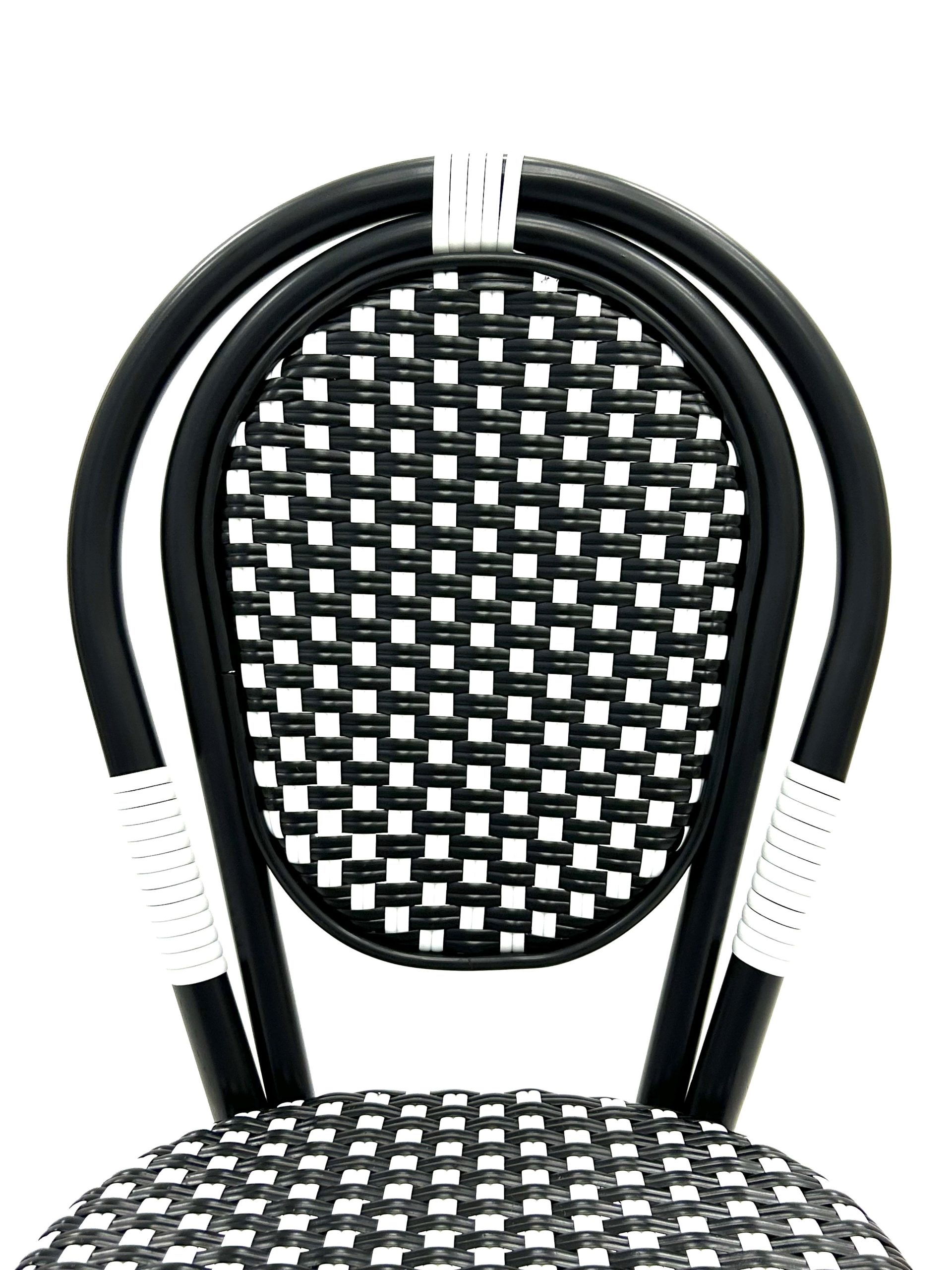 Black Paris Bistro Chairs - Cafe's, Bistros or Home - BE Furniture Sales