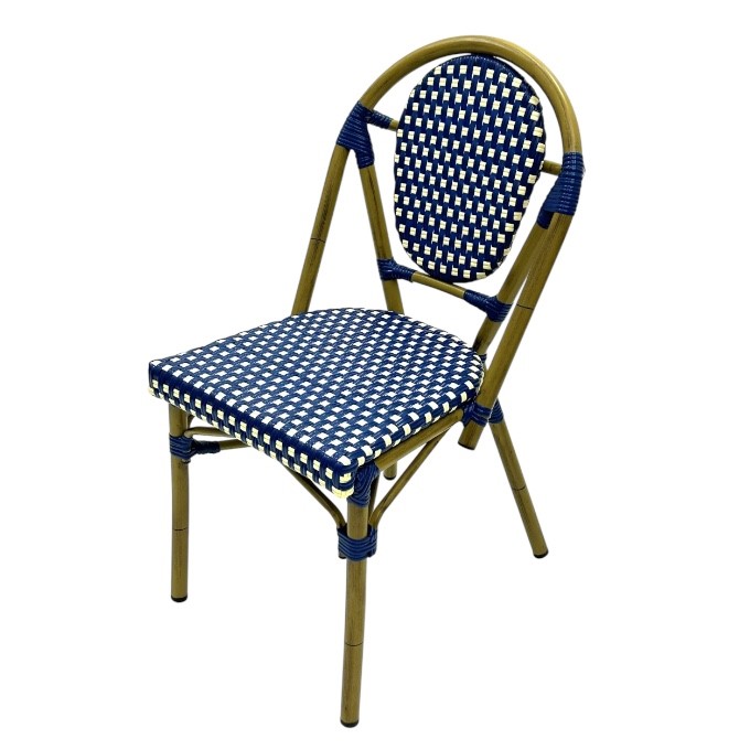Blue Paris Bistro Chairs