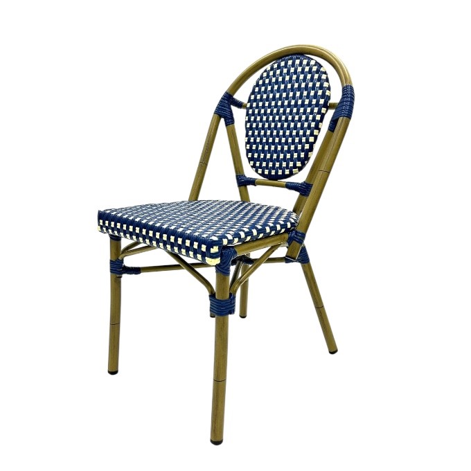 Blue Paris Bistro Chairs