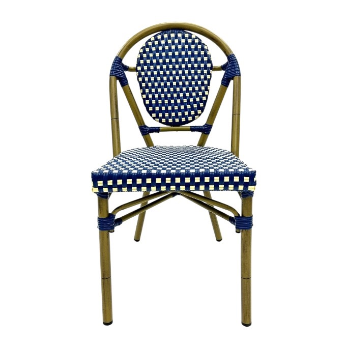 Blue Paris Bistro Chairs