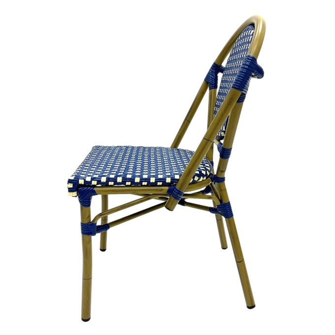 Blue Paris Bistro Chairs