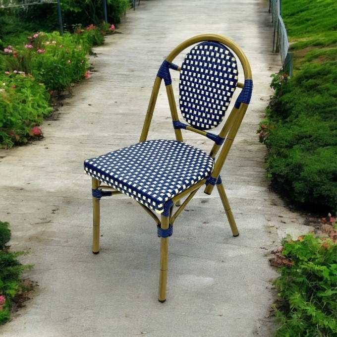 Blue Paris Bistro Chairs - BE Furniture Sales