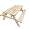 Wooden Picnic Bench 6 Seater - Brand New - BE Furniture Sales