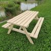 Wooden Picnic Bench