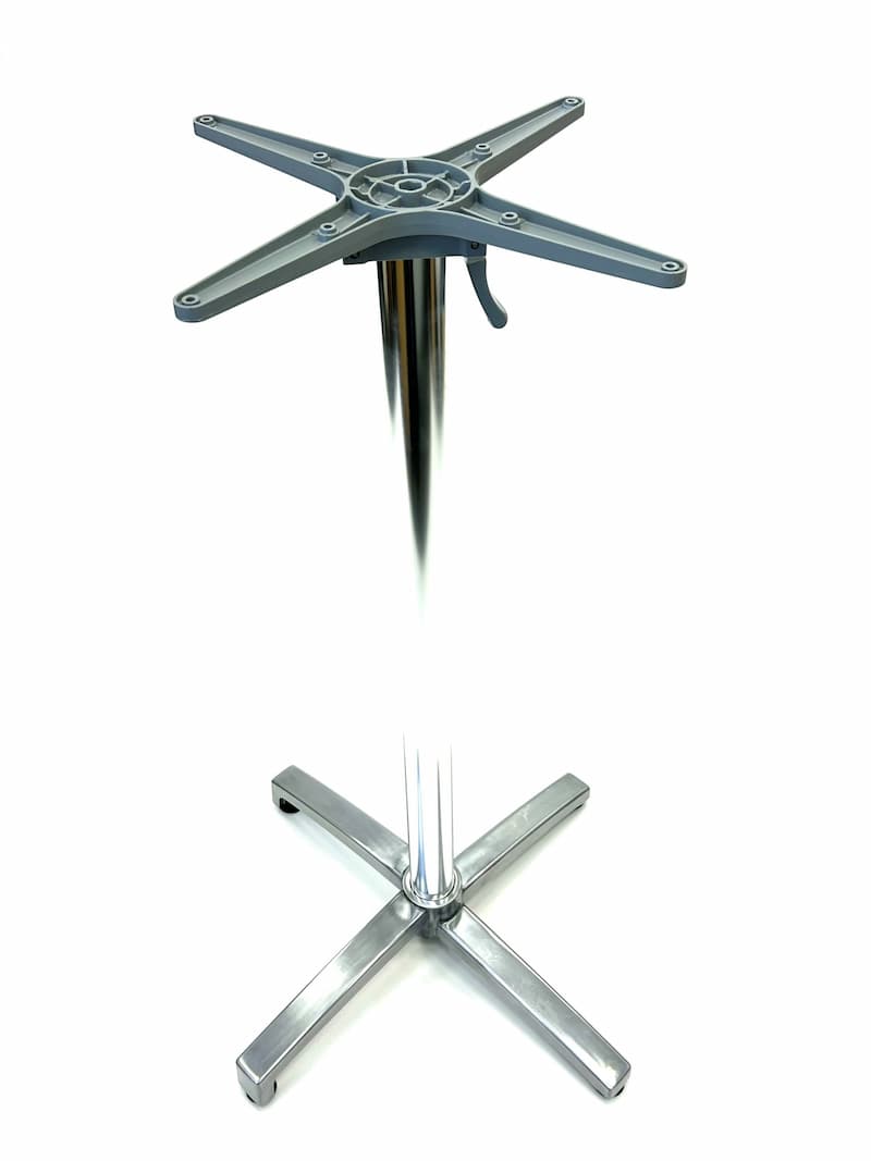 Aluminium Flip Top High Table Base BE Furniture Sales