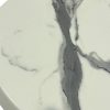 Romeo White Marble Effect Round Table Tops Romeo White Marble Effect Round Table Tops