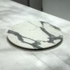 Romeo White Marble Round Table Tops Romeo White Marble Round Table Tops - BE Furniture Sales