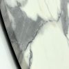 BE-ITR70-RW 4 White Marble Effect Table Tops