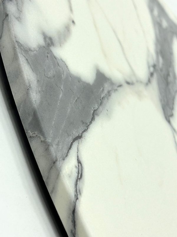 White Marble Effect Table Tops