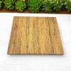 Aged Pine Effect Square Table Tops Aged Pine Effect Square Table Tops - BE Furniture Sales