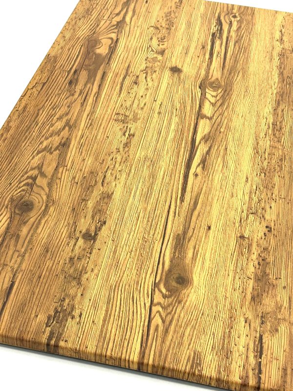 Aged Pine Effect Table Tops